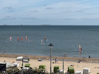 Blick vom Balkon