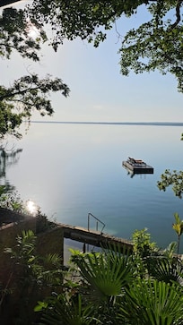 View from the restaurant