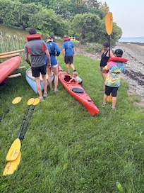 Getting ready to get on the water