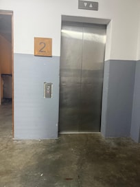 The lifts we were expected to take with no communication that the main lifts were turned off