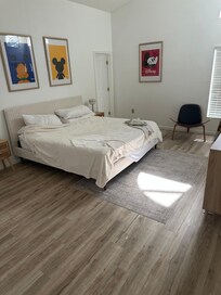 Master bedroom - large and comfortable
