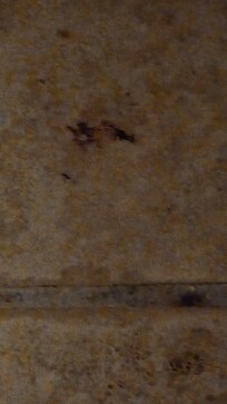 entrance floor like juices sticky