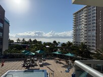 View from my hotel room