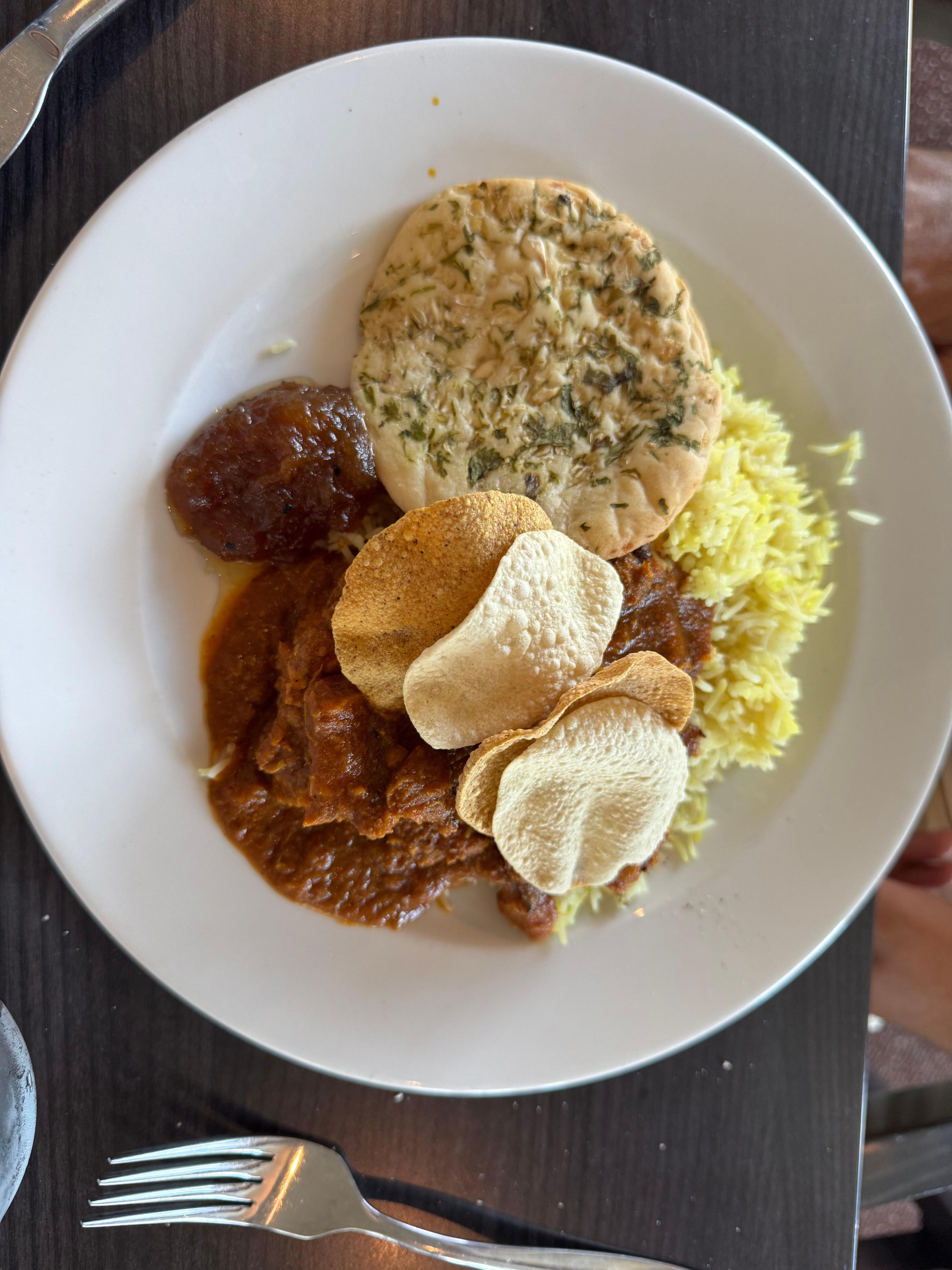 Chicken curry, ok. 