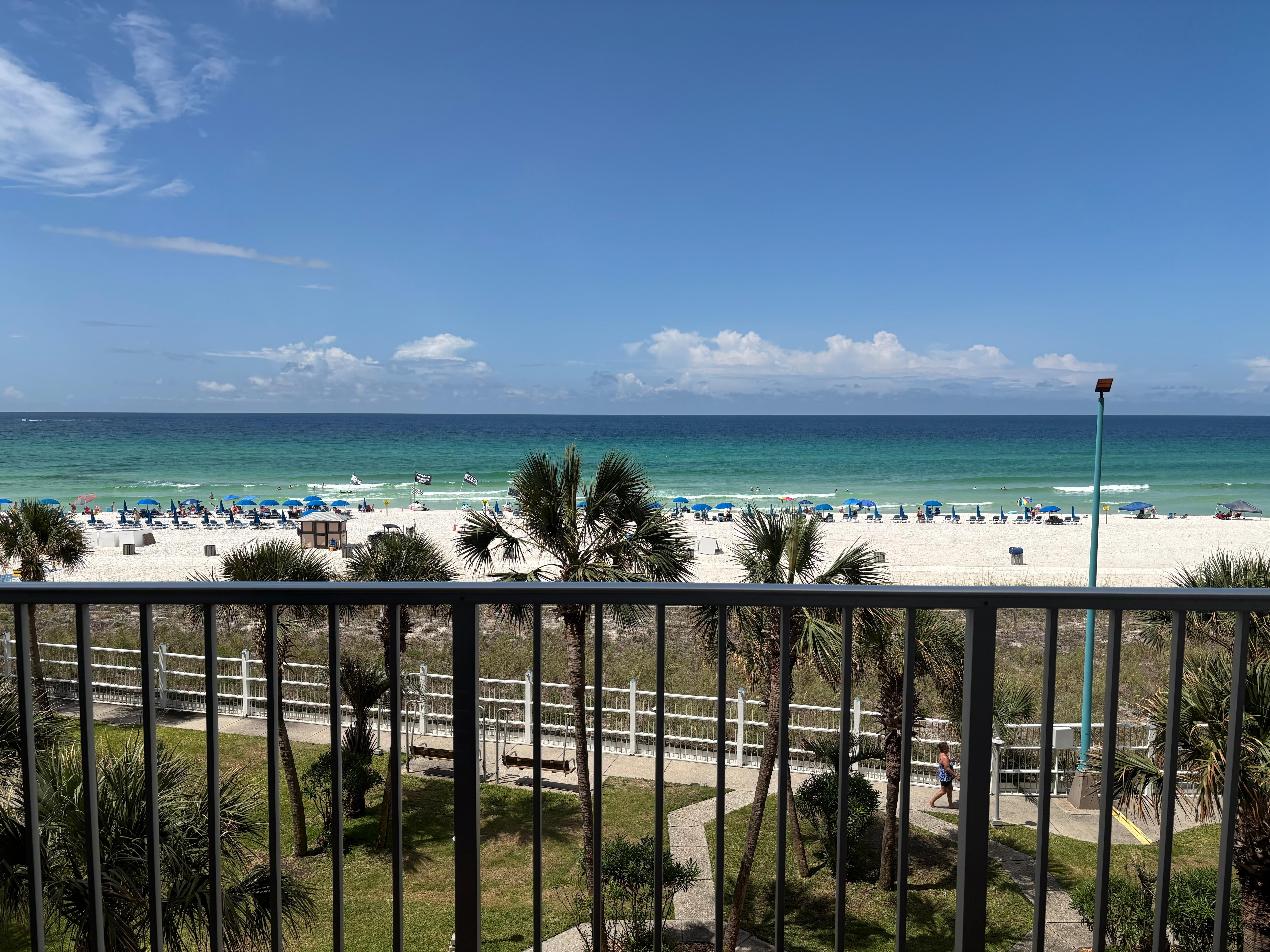 More of the view from balcony 