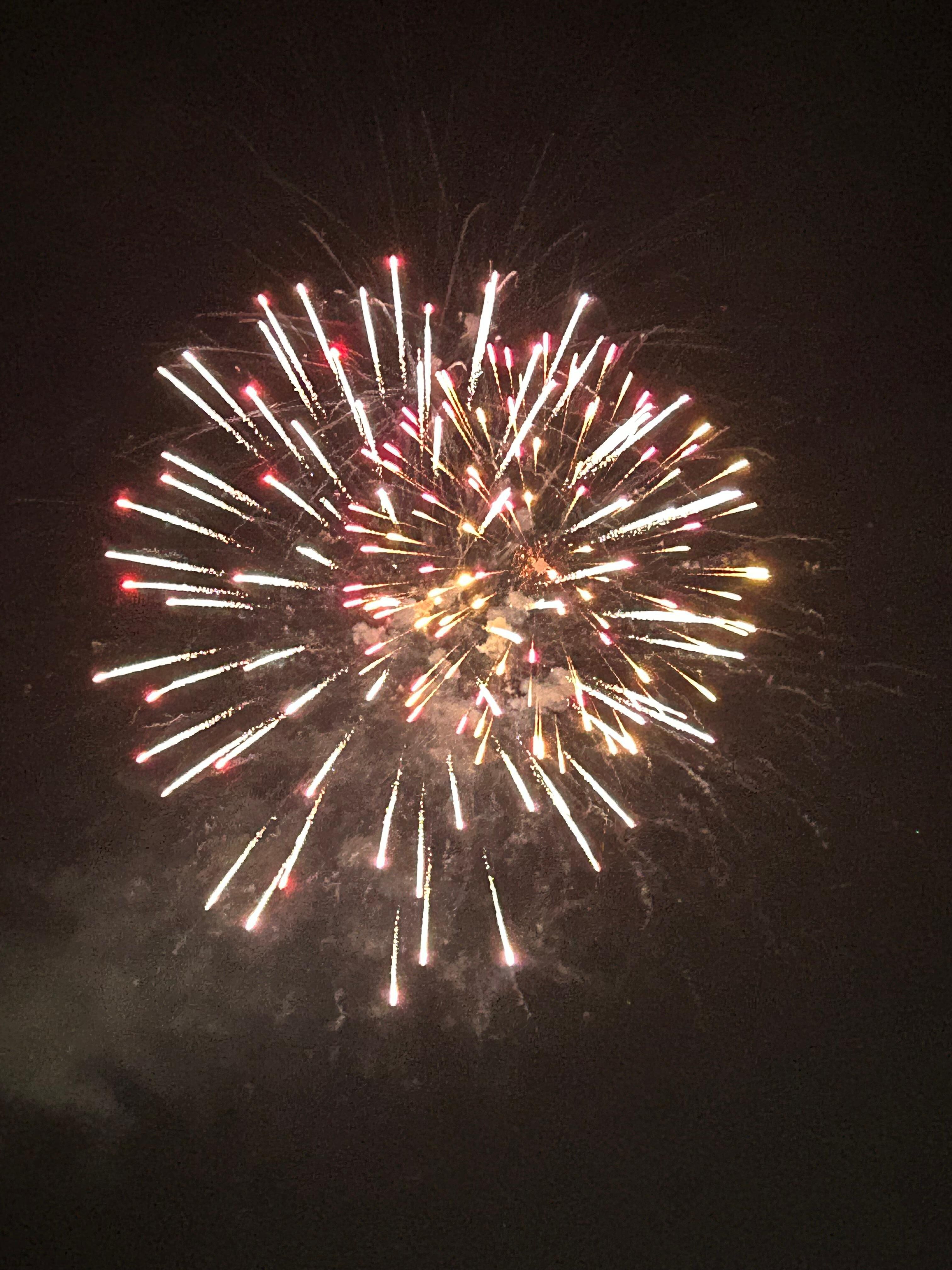 Fireworks display 