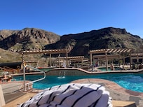 And it’s a very nice day next to the Hot Springs