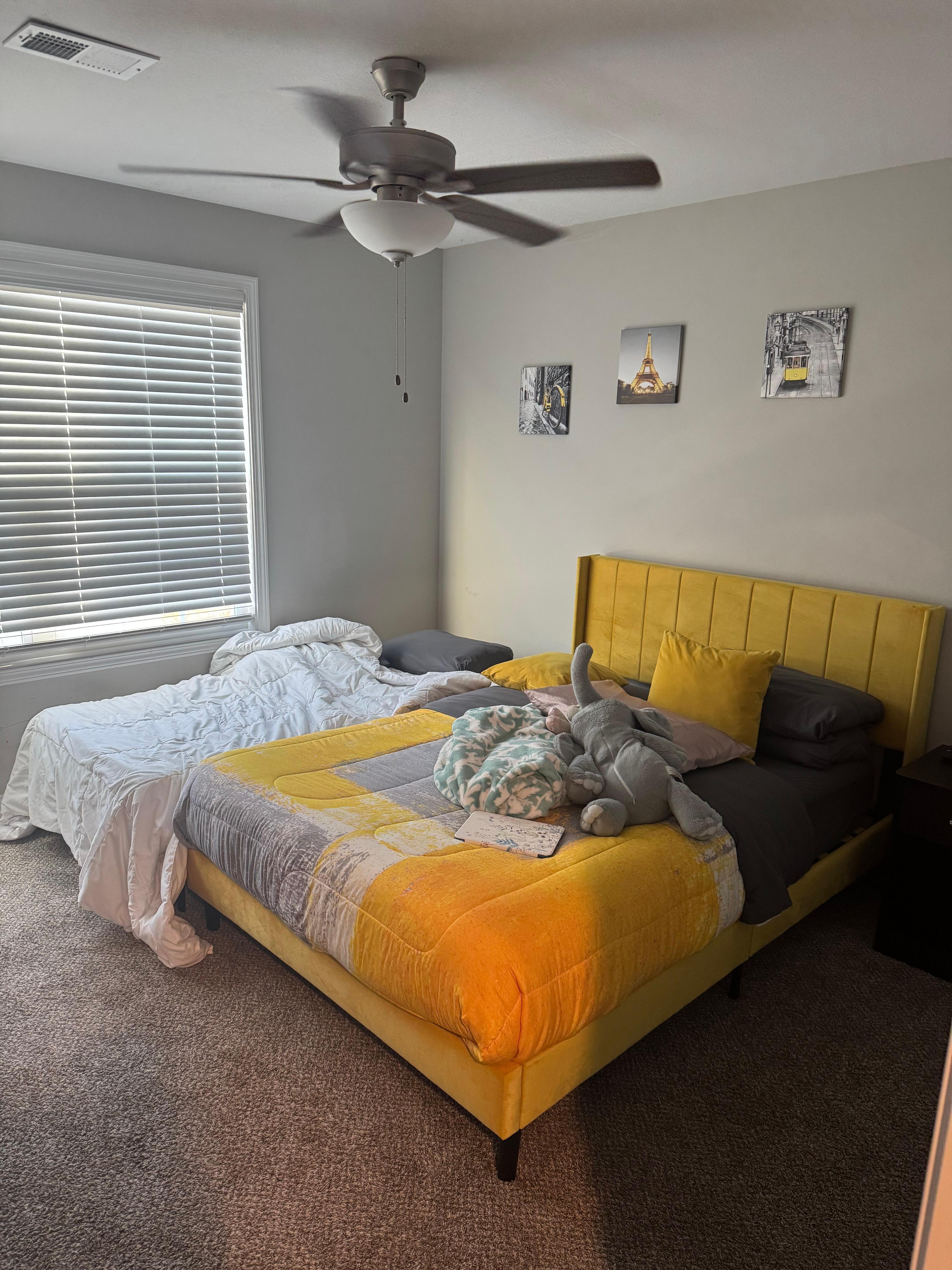 Second room with pull out cot.  