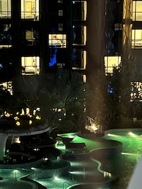 Pool at night