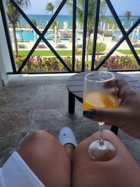 Waiting on room Service