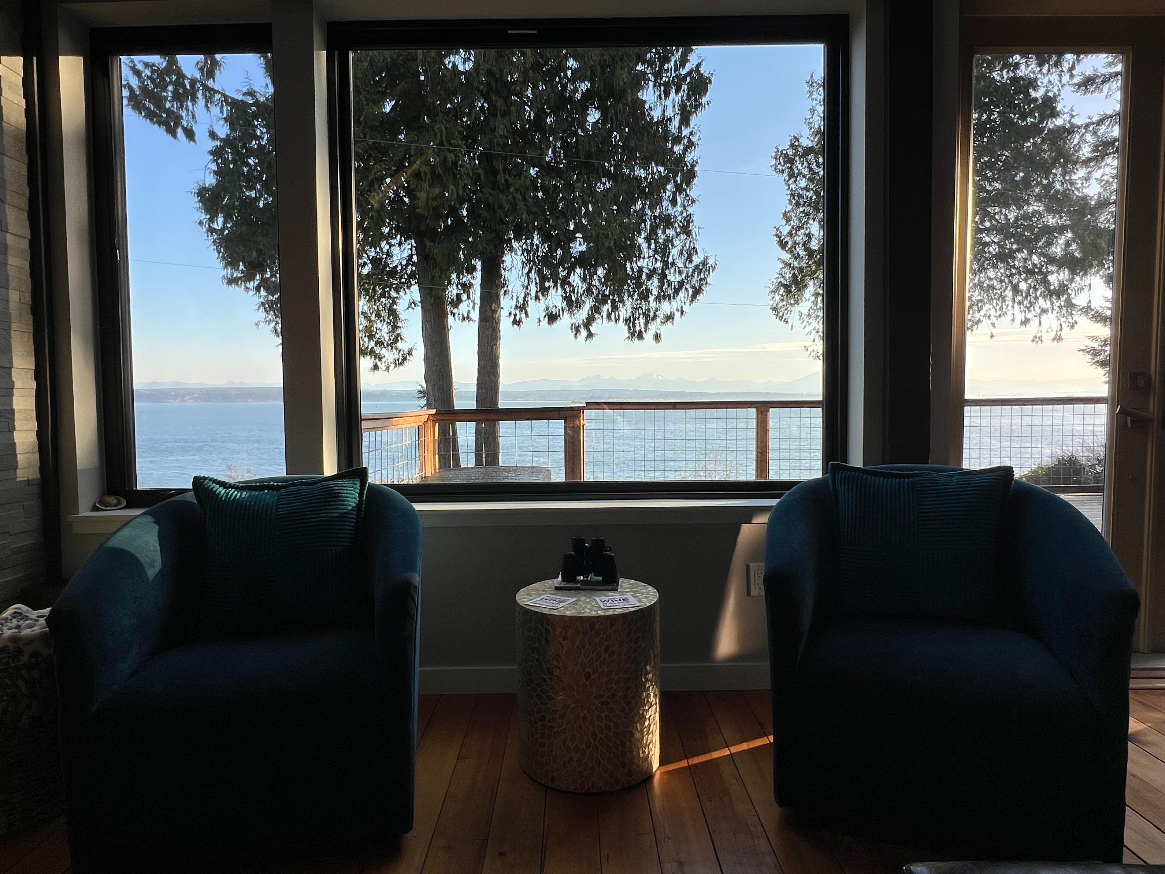 View from living room