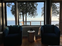 View from living room