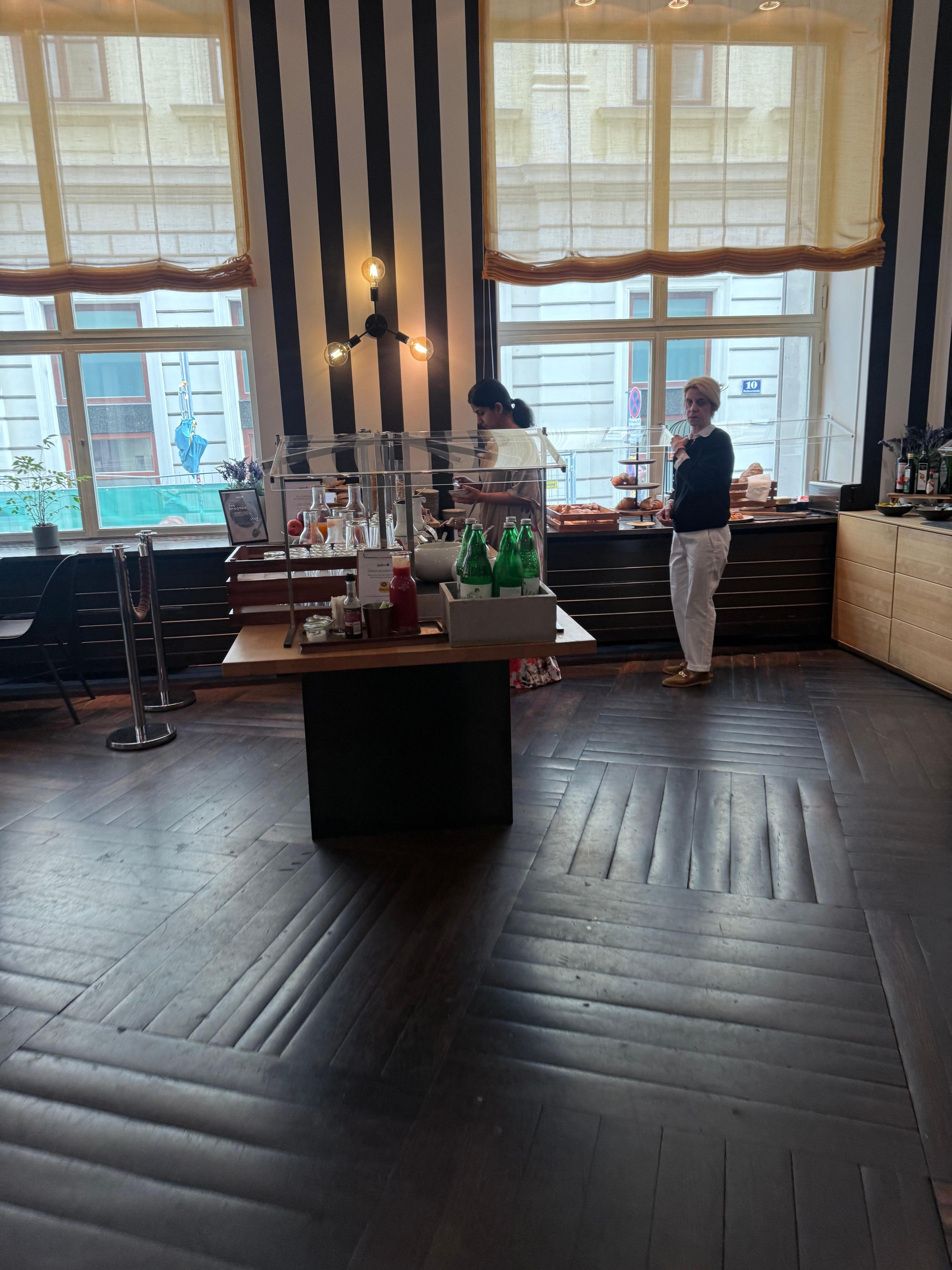 Dining room has great food & wonderful staff