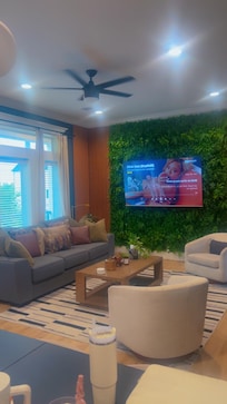 Living area. Spacious and comfy for relaxing.