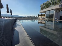 Pool view with Parthenon in line of sight