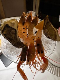 Seafood restaurant but also has steak or pasta. Wonderfully prepared and served.