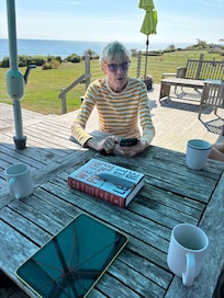 Lots of time on the well appointed deck