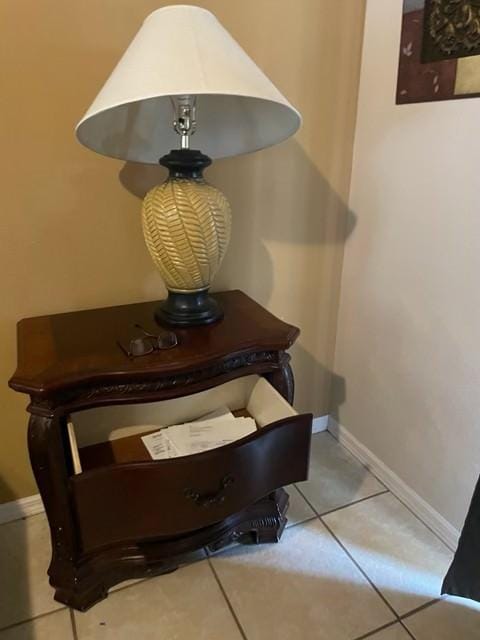 personal identifiable information of a former guest found in this drawer