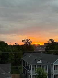 Sunrise from the roof