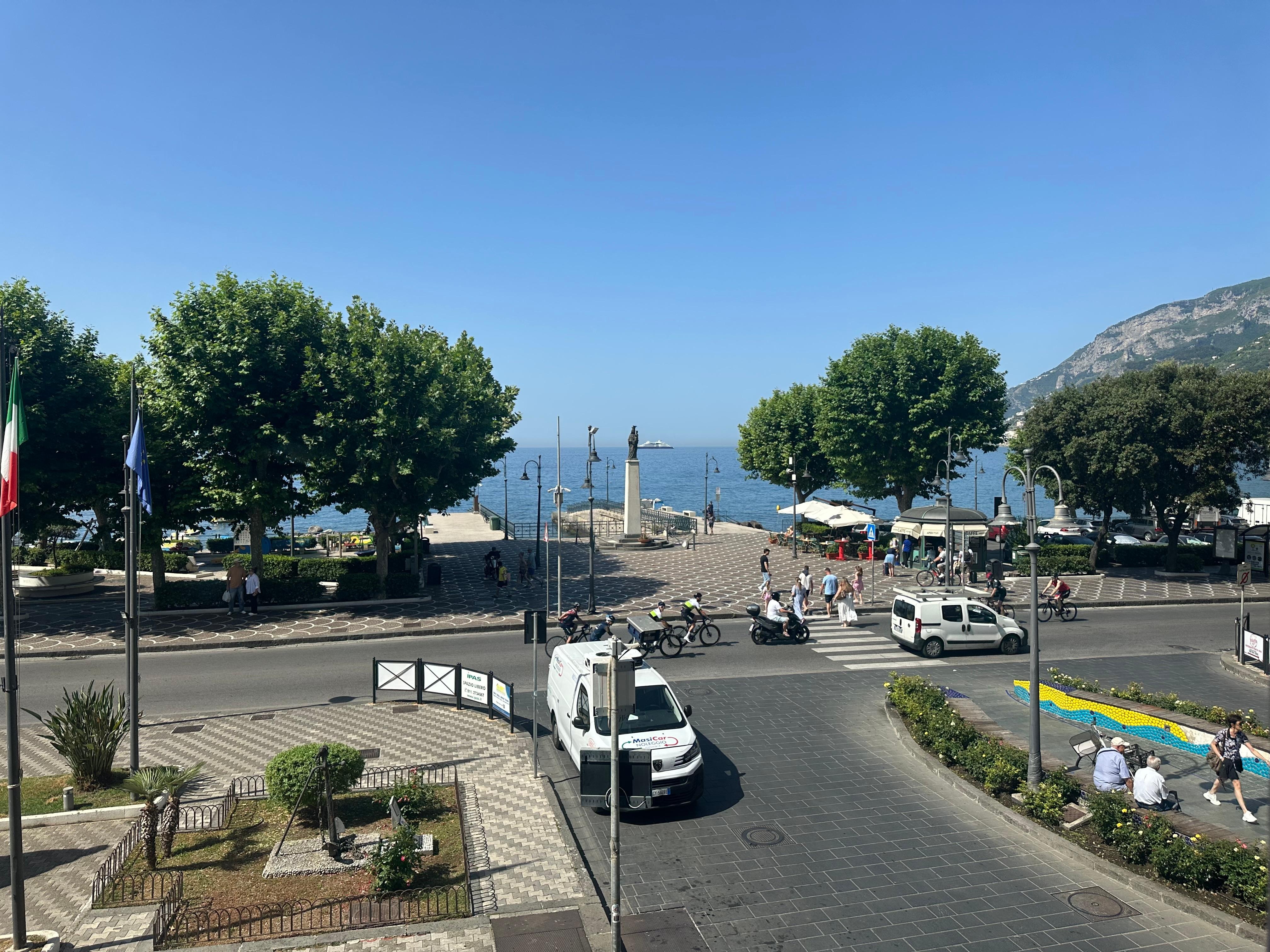 View from our balcony