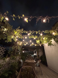 Evening on the rooftop..