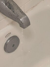 Leaking faucet