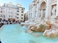 Walking distance from Trevi fountain