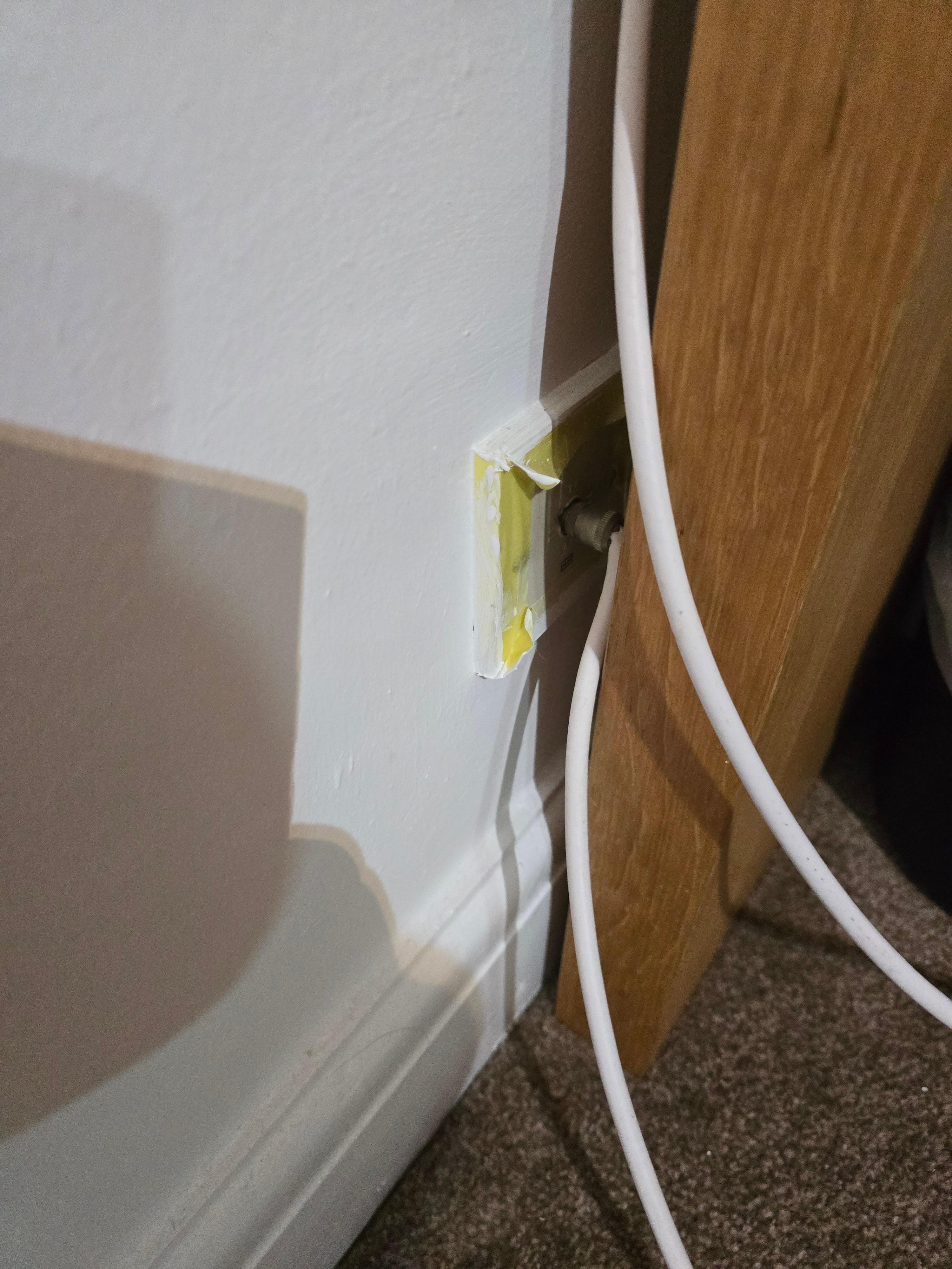 Unfinished decorating 