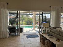 Open view to outdoor living area