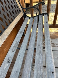 Rotten bench