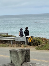 View from the front of the hotel