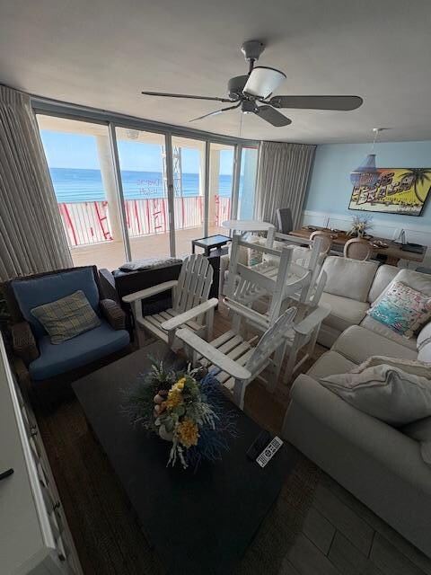 Then construction men came and put all balcony furniture in condo.  Couldn't walk around 