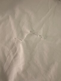 Torn sheets