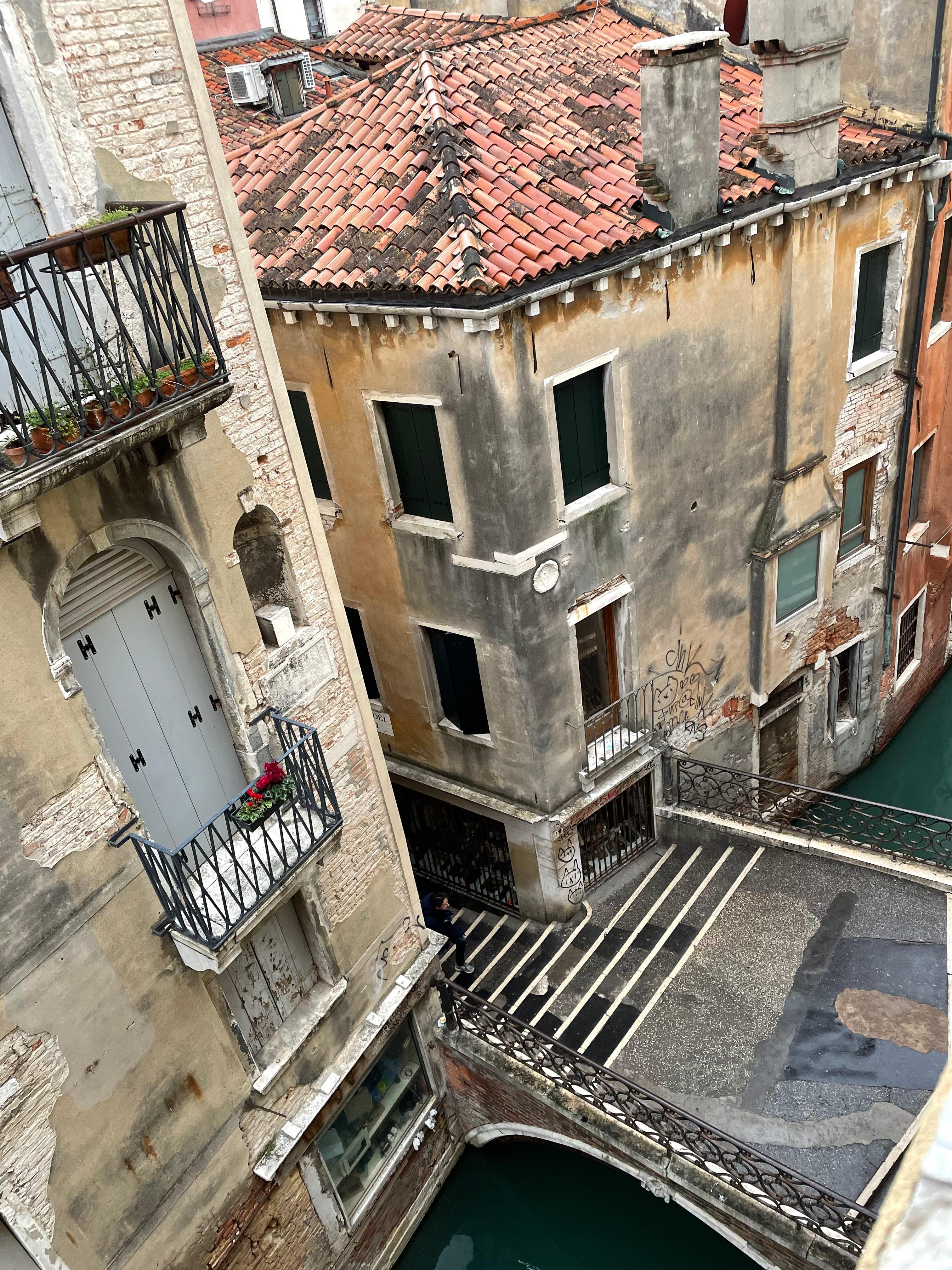 Right side view from our room. 