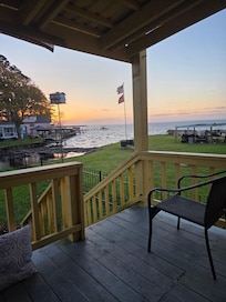 Beautiful view from the porch.