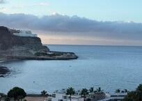 view from the balcony