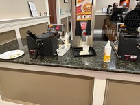 Limited breakfast, supposed to be continental