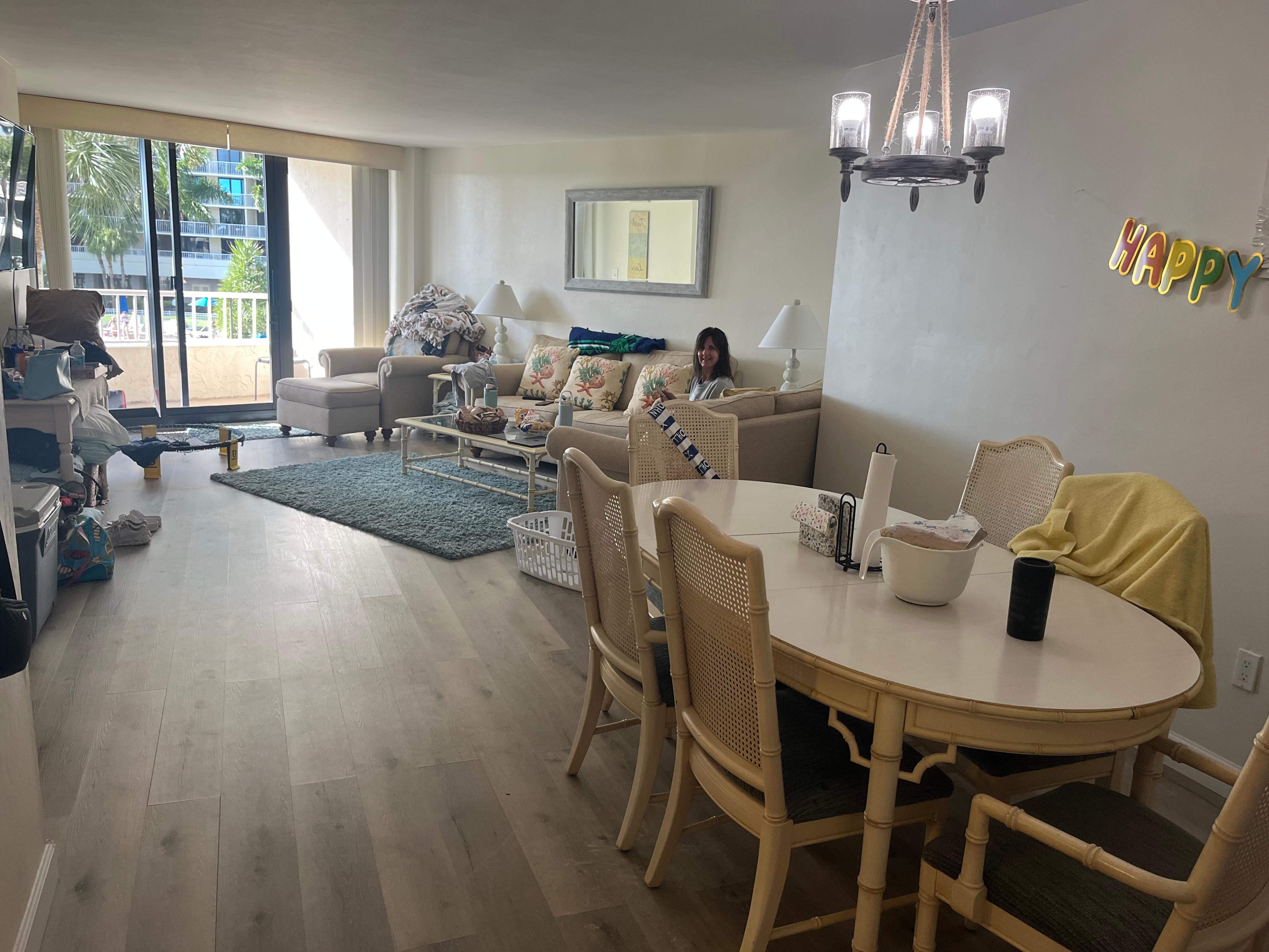 Spacious living area