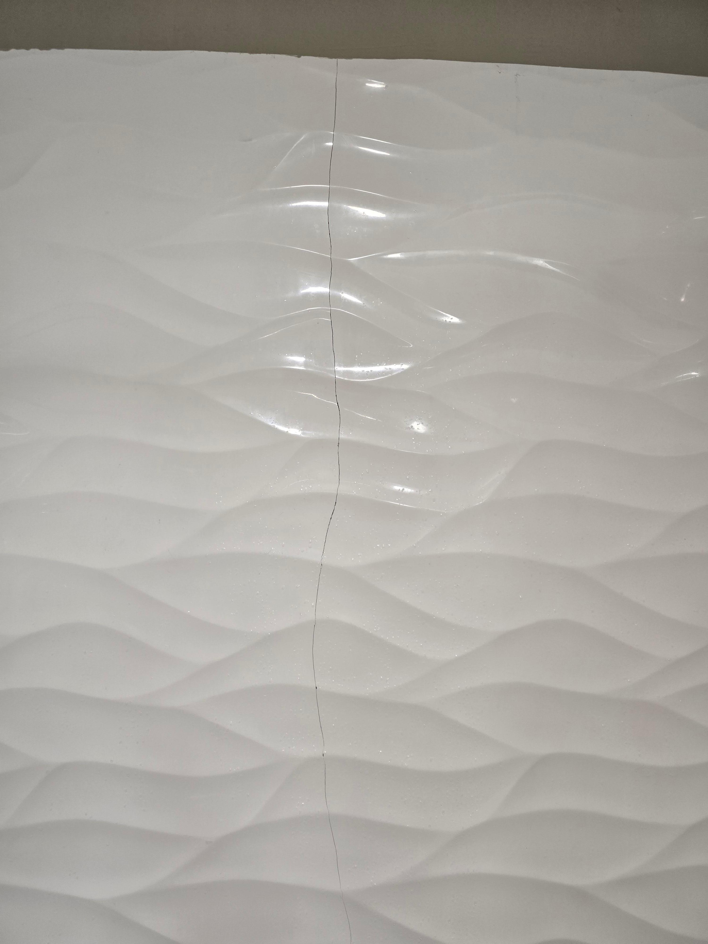 Cra ked and coming off wall