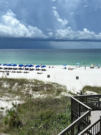 View from master bedroom