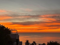 Sunrise from the pool deck!