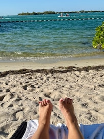 View from the Pier House beach.