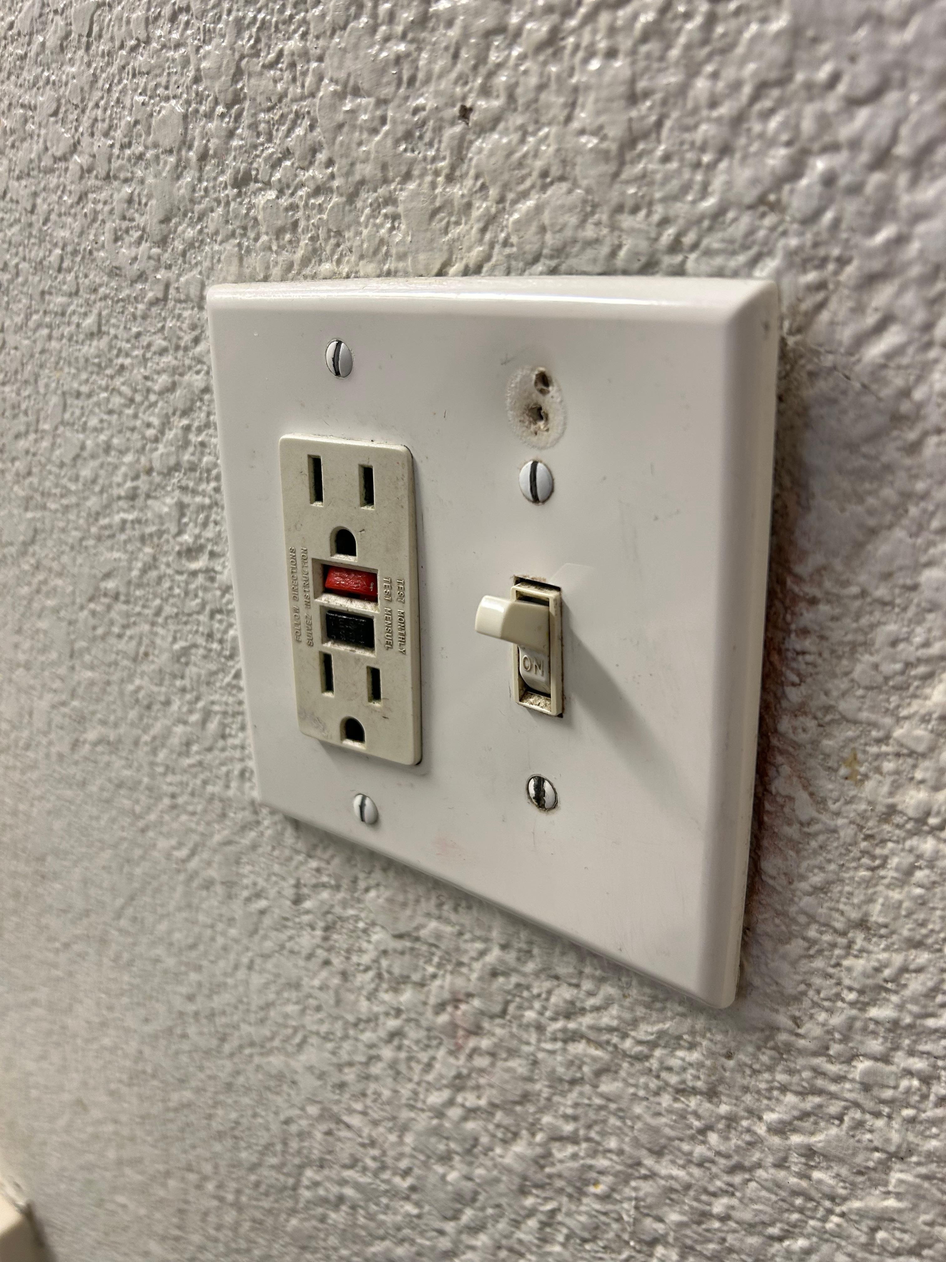 GFI in bathroom didn’t work 