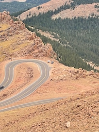 Switchbacks of Pikes Peak