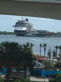 View from our room