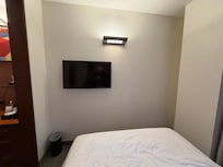 Weird off center tv placement