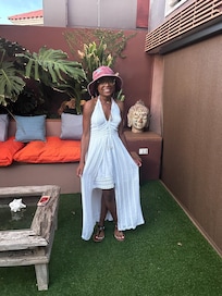 Outside apartment common area