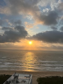 Sky views from the balcony