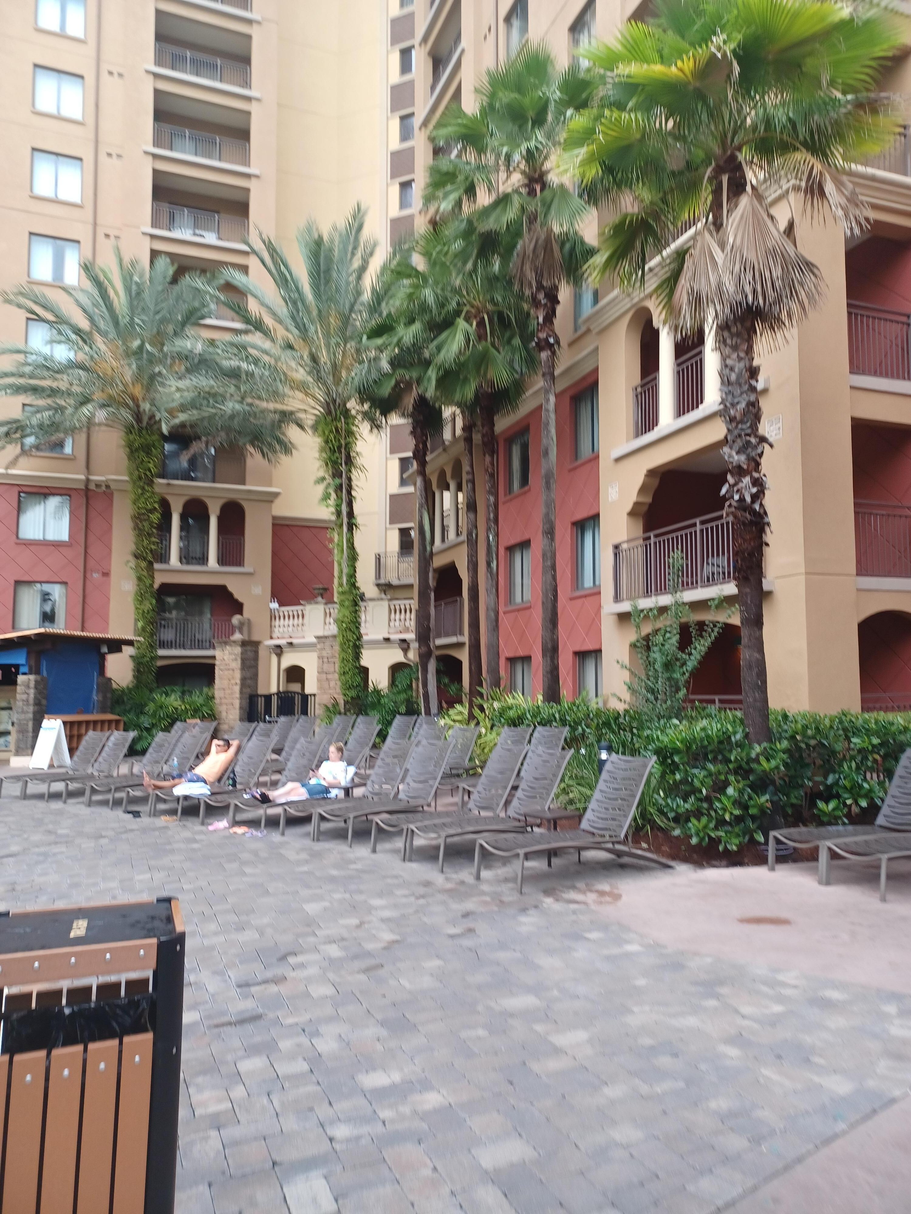 Pool deck