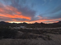 View from our cabin deck.